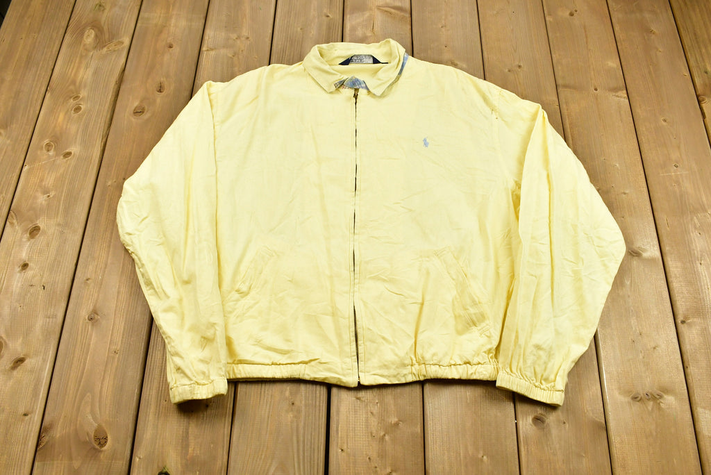 Vintage 1980s Polo By Ralph Lauren Windbreaker Jacket