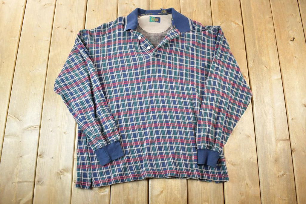 Vintage 1990s Fairway Sport Souvenir Quarter Button Sweatshirt Made In USA