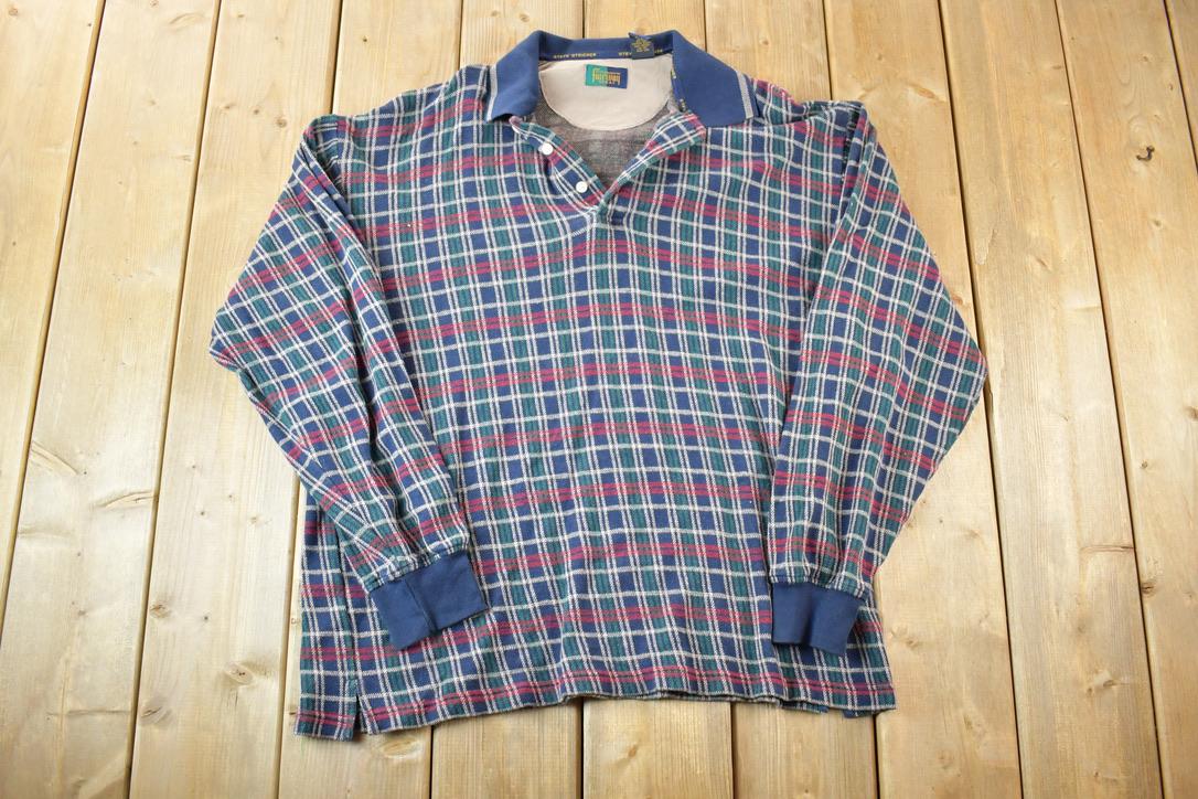 Vintage 1990s Fairway Sport Souvenir Quarter Button Sweatshirt Made In USA