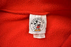 Vintage 1980s Mickey Mouse Embroidered Disney Fleece Sweater