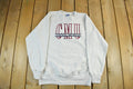 Vintage 1990s Central Michigan University University Crewneck Mens Large