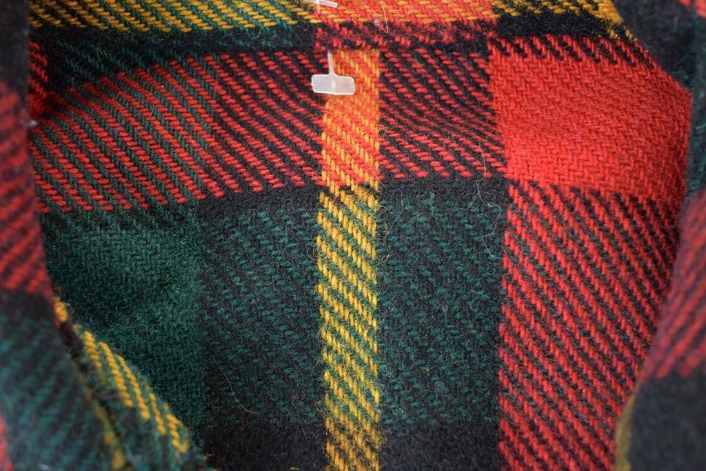 Vintage 1960s Red Plaid True Vintage Light Jacket