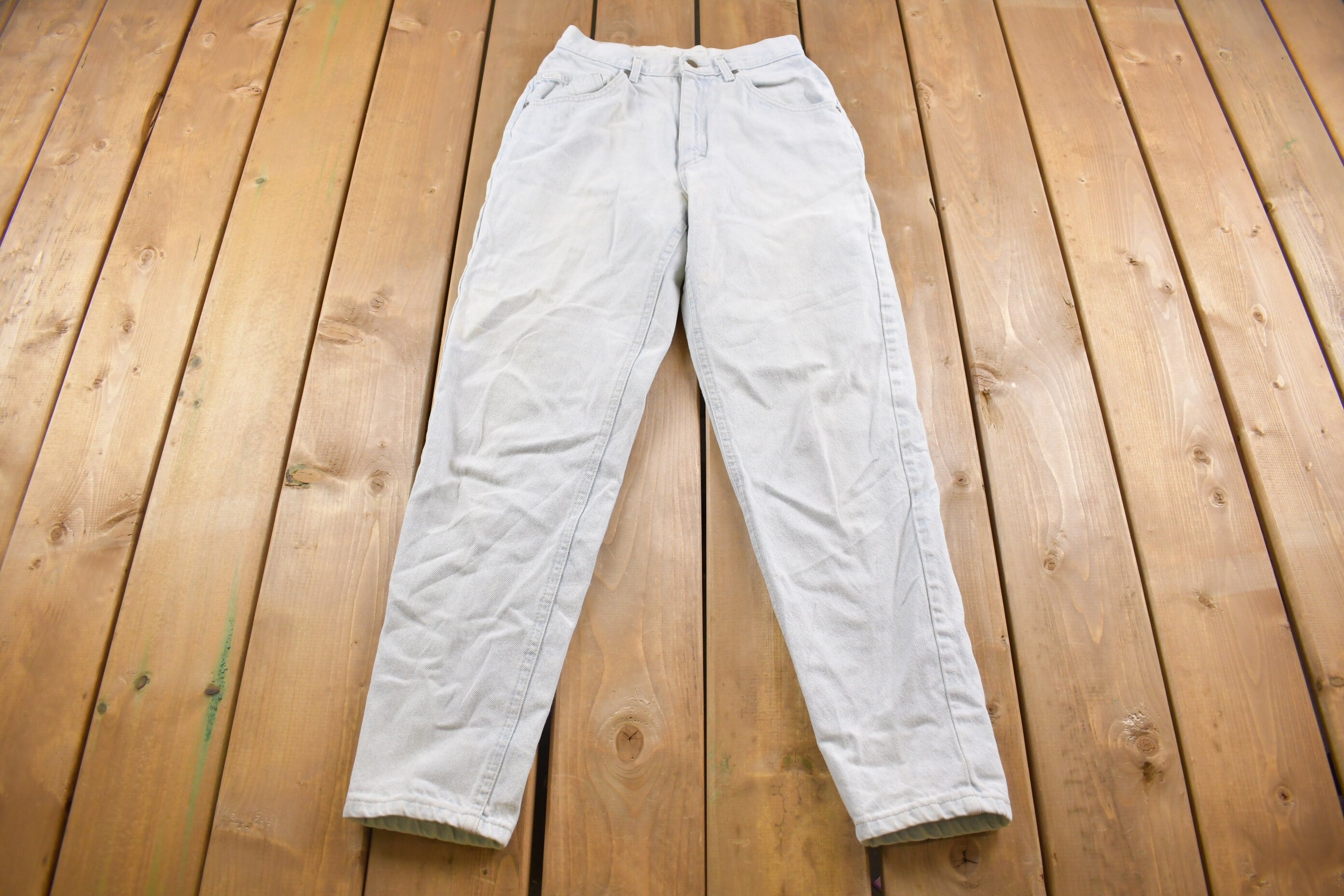 Vintage 1990's Lee Light Wash Blue Jeans 26 x 29