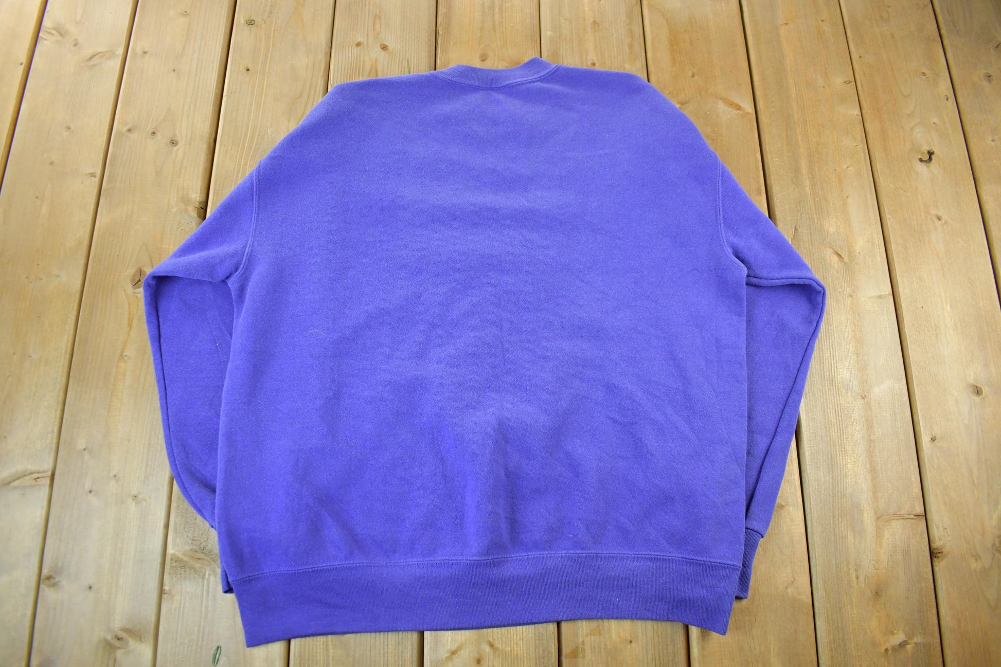Vintage 1990s Blank Crewneck Sweatshirt Men's Large