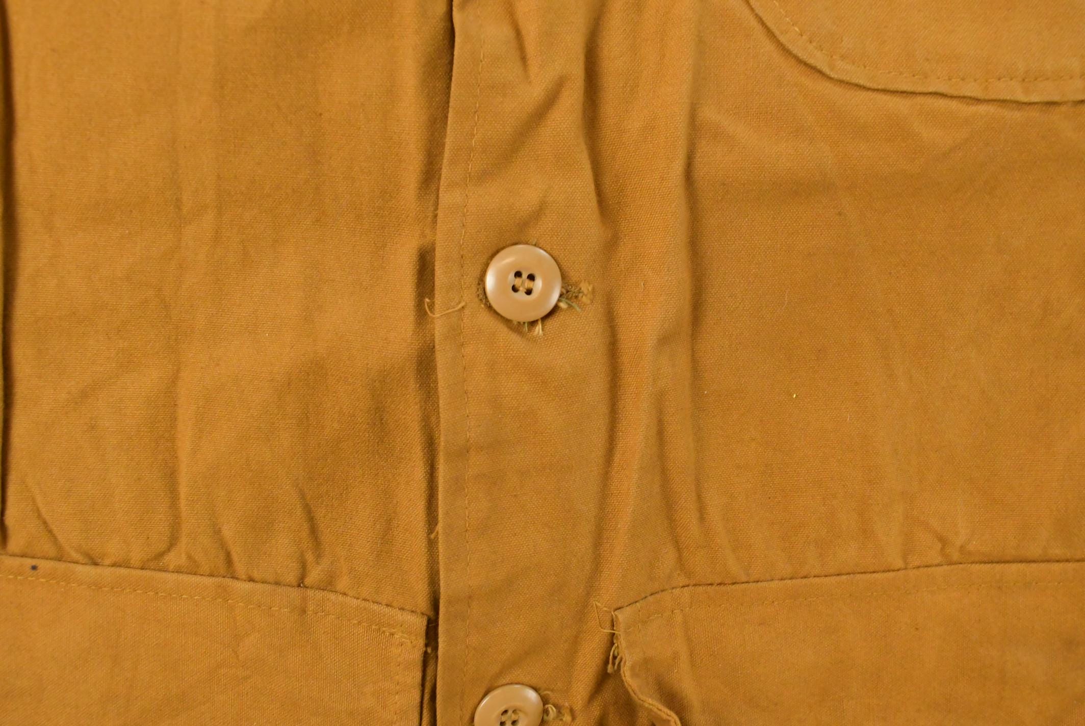 Vintage 1940s Herter's Hudson's Bay Canvas Hunting Jacket Men's XL