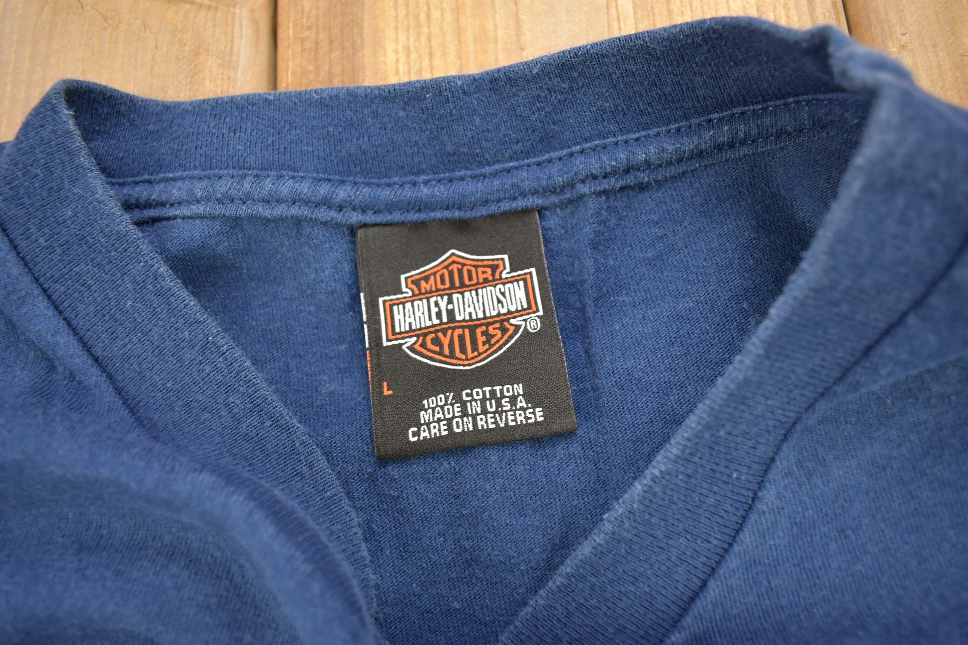 Vintage 1990s Sovie's Harley Davidson Potsdam New York T-Shirt