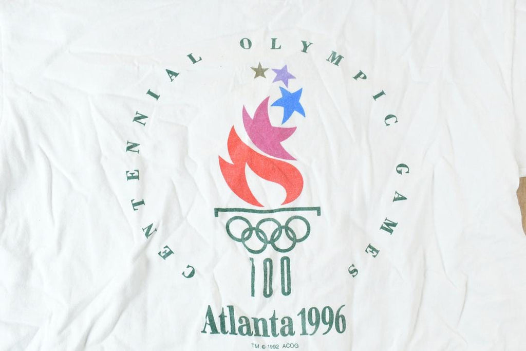 Vintage 1996 Atlanta Centennial Olympic Games Souvenir T-Shirt Men's L