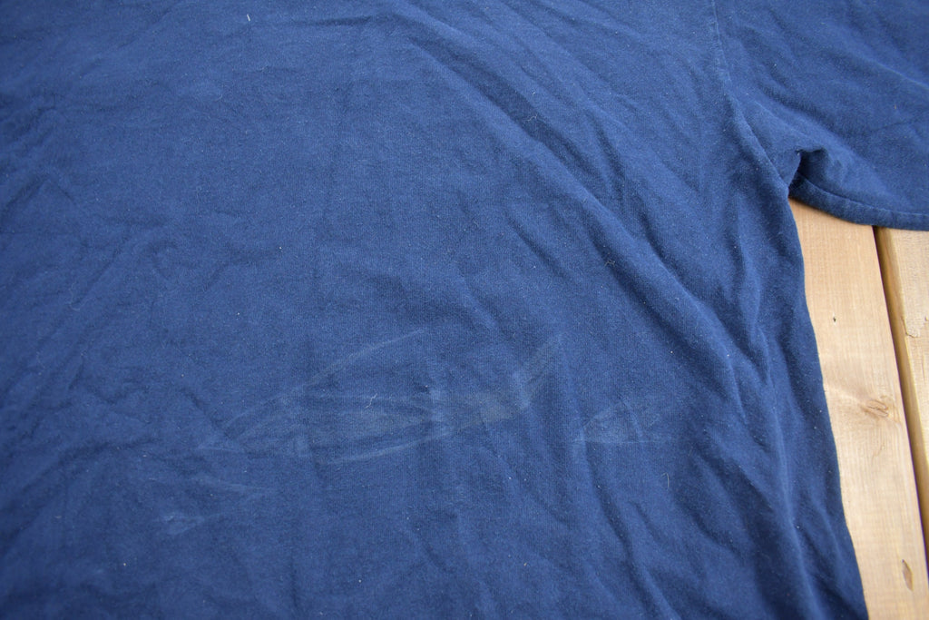 Vintage 1990s Nike Mini Swoosh Mockneck Long Sleeve T Shirt