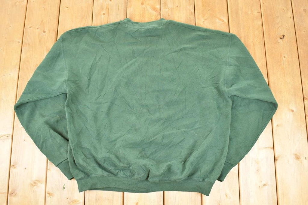 Vintage 1990s Touched By An Angel Cute Christmas Crewneck Sweatshirt Men's XL