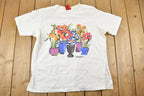 Vintage 1990s Venezia Floral Graphic T-Shirt