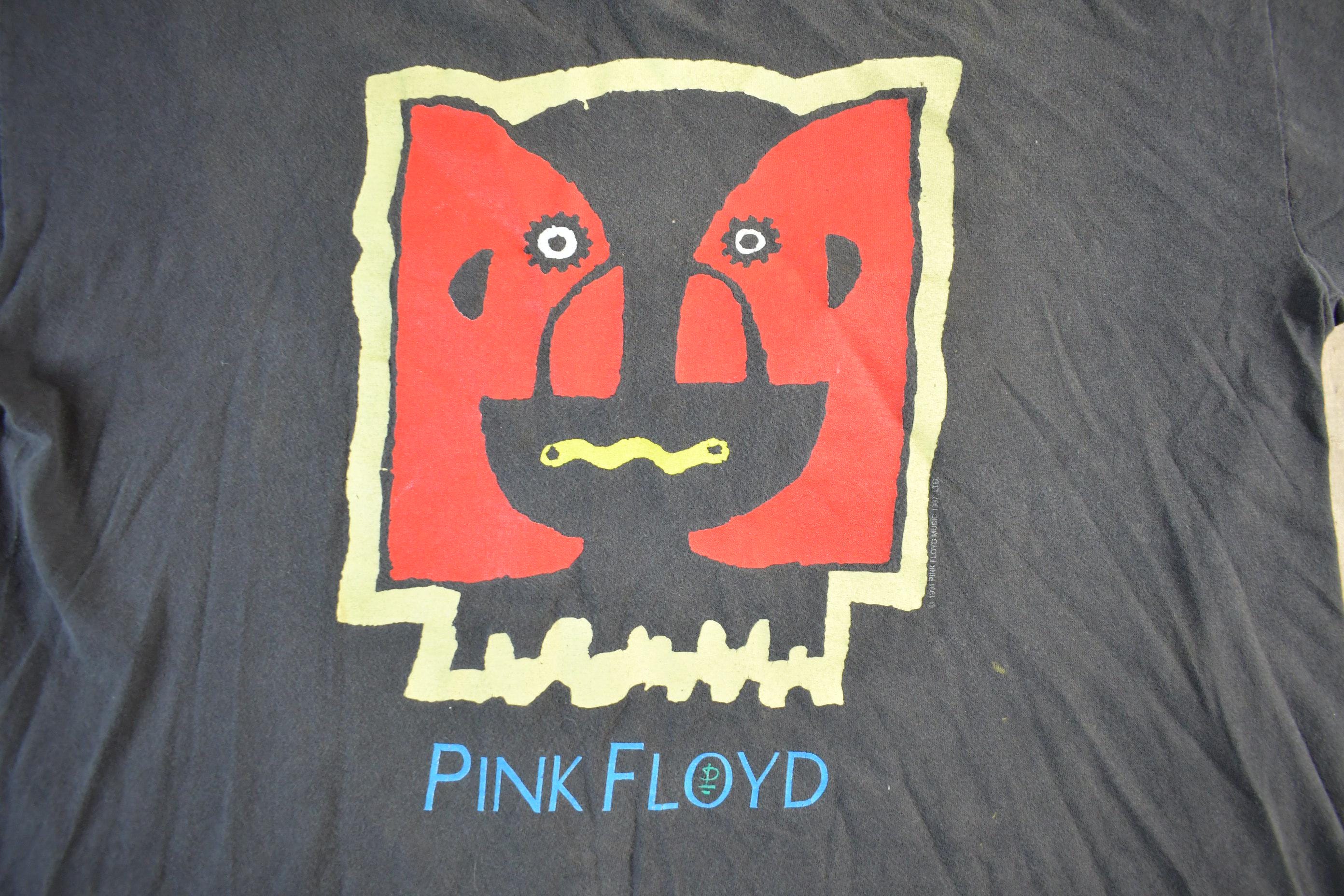 Vintage 1994 Pink Floyd Division Bell Tour Band T-Shirt Men's XL