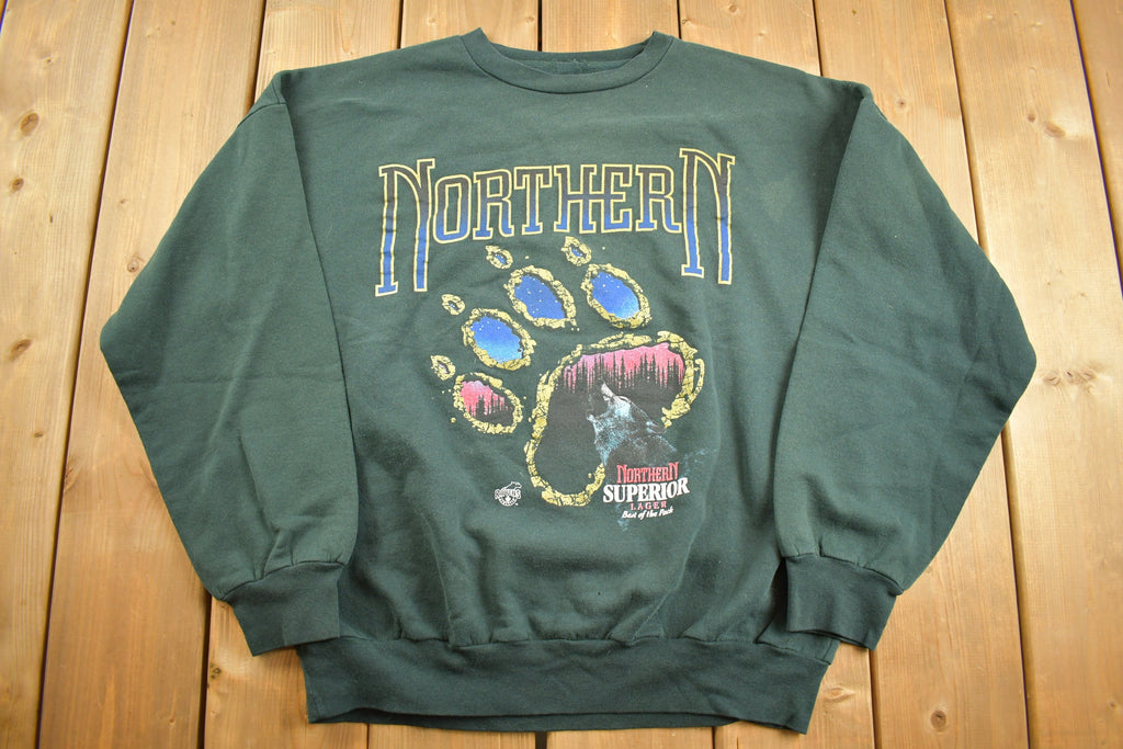 Vintage 1990s Northern Superior Lager 'Best Of The Pack' Crewneck Sweatshirt