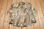 Vintage 1990s Woolrich Real Tree Camo Button Up Shirt