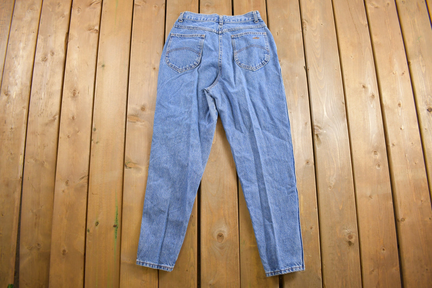 Vintage 1980's Chic Blue Jeans 27 x 28.5 / American Vintage / Streetwear Fashion / Vintage Pants / Made in USA / Tapered