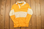 Vintage 1990s Van Helisen Striped Button Up Shirt