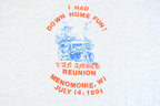 Vintage July 14, 1991 Menomonie Wisconsin Van Amber Reunion Single Stitch Graphic T-Shirt
