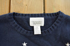 Vintage 1990s Christopher & Banks Teddy Bear USA Knit Crewneck Sweater Women's S