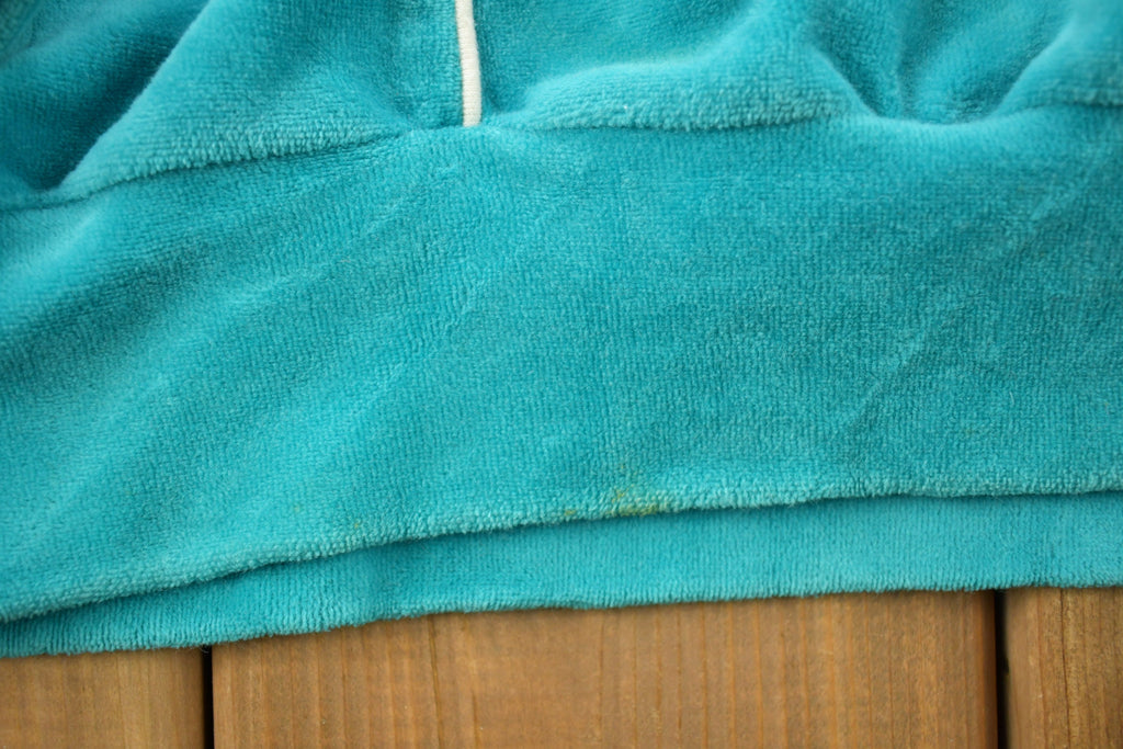 Vintage 1990s Blank Velour Sweatshirt
