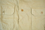 Vintage 1977 Army Military Button Up Shirt Men's Large