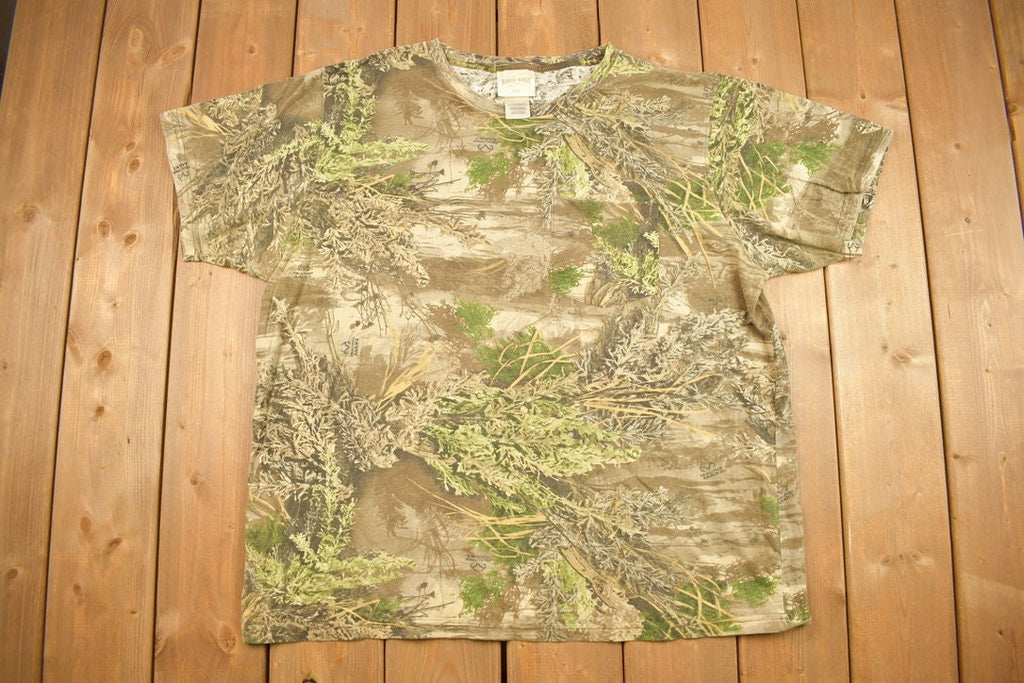 Vintage 1990s Rustic Ridge Camo T Shirt