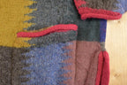 Vintage 1990s Alpaca Wool Knit Cardigan Sweater Women's M /