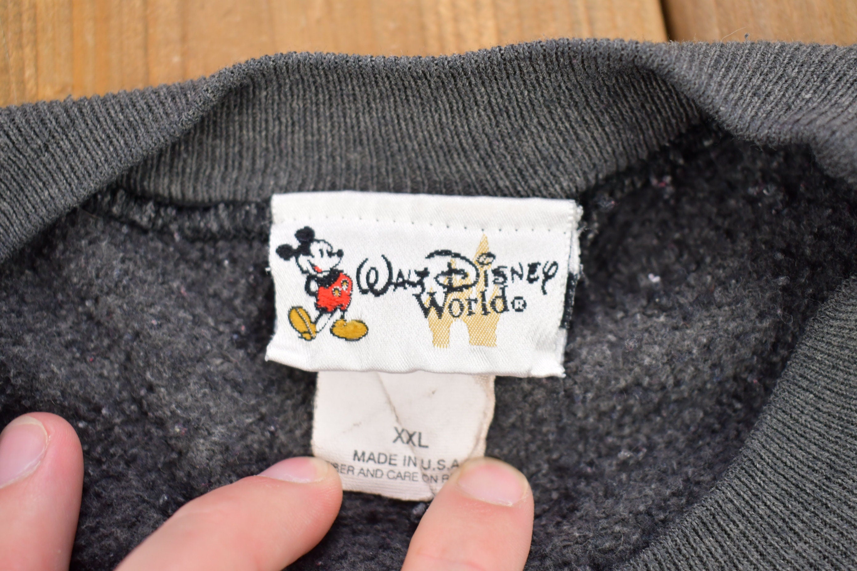 Vintage 1990s Mickey Mouse Walt Disney World Disney Crewneck