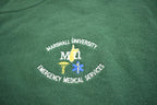 Vintage 1990s Marshall University EMS Embroidered Of Collegiate Crewneck Made In USA