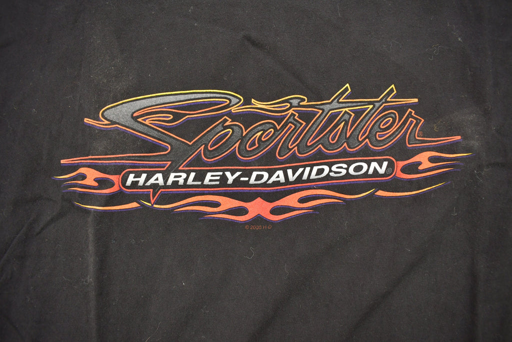 Vintage 2001 Jim Bailey's Harley Davidson Forty Wayne Indiana T-Shirt