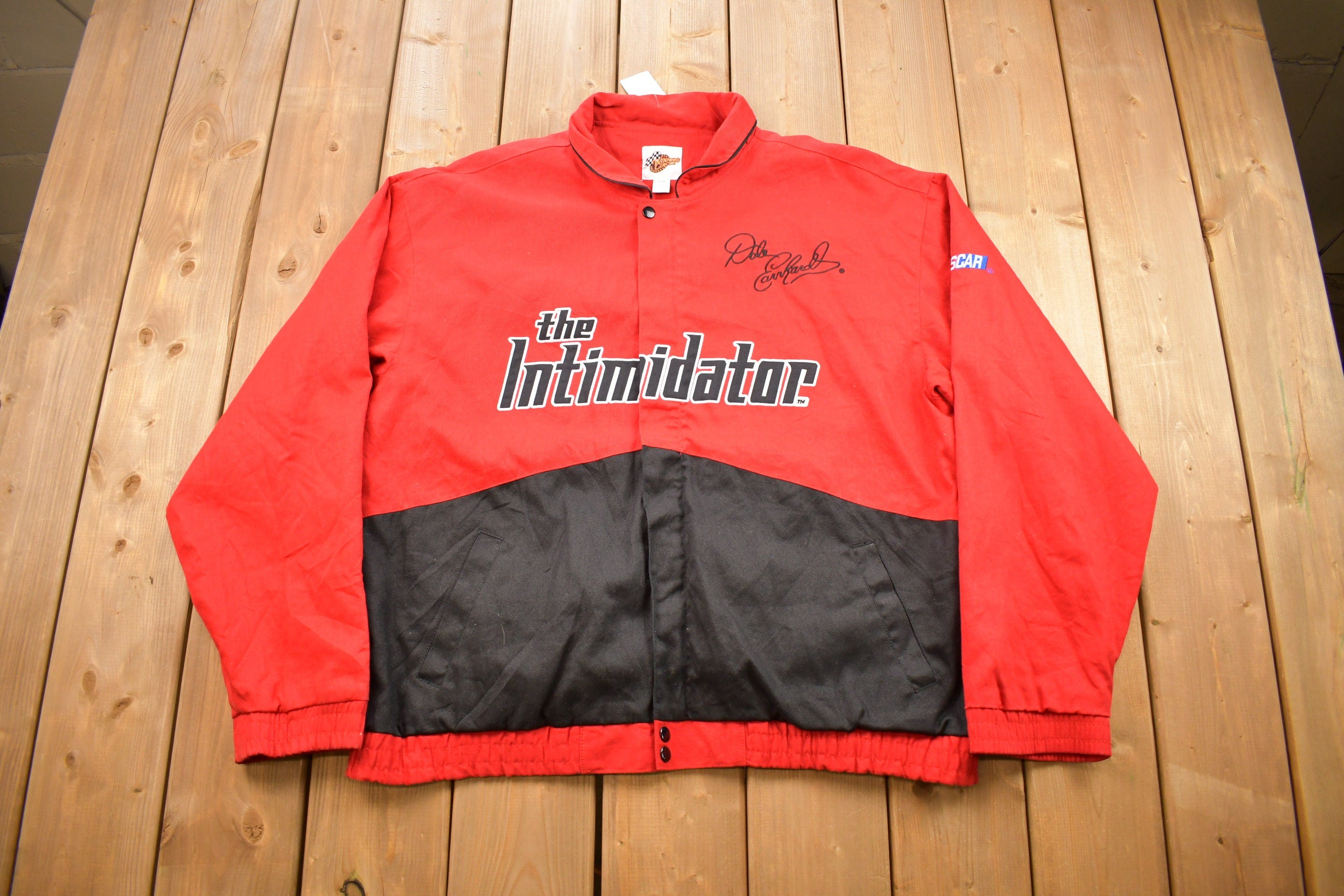 Vintage 1990s Dale Earnhardt The Intimidator Nascar Racing Jacket