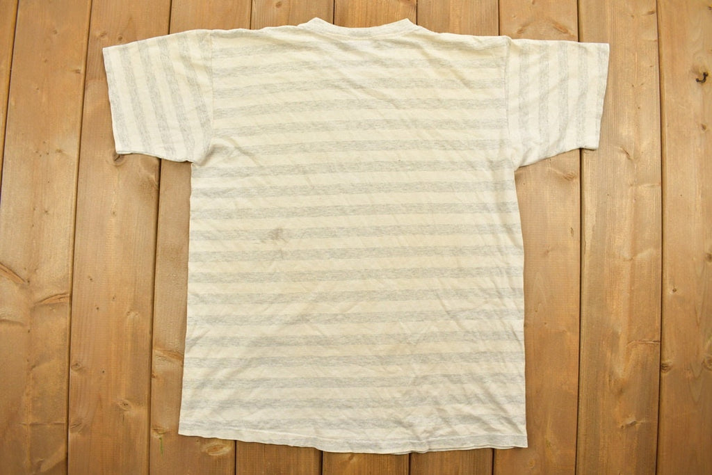 Vintage 1990s Horses Jumping Print Graphic T-Shirt