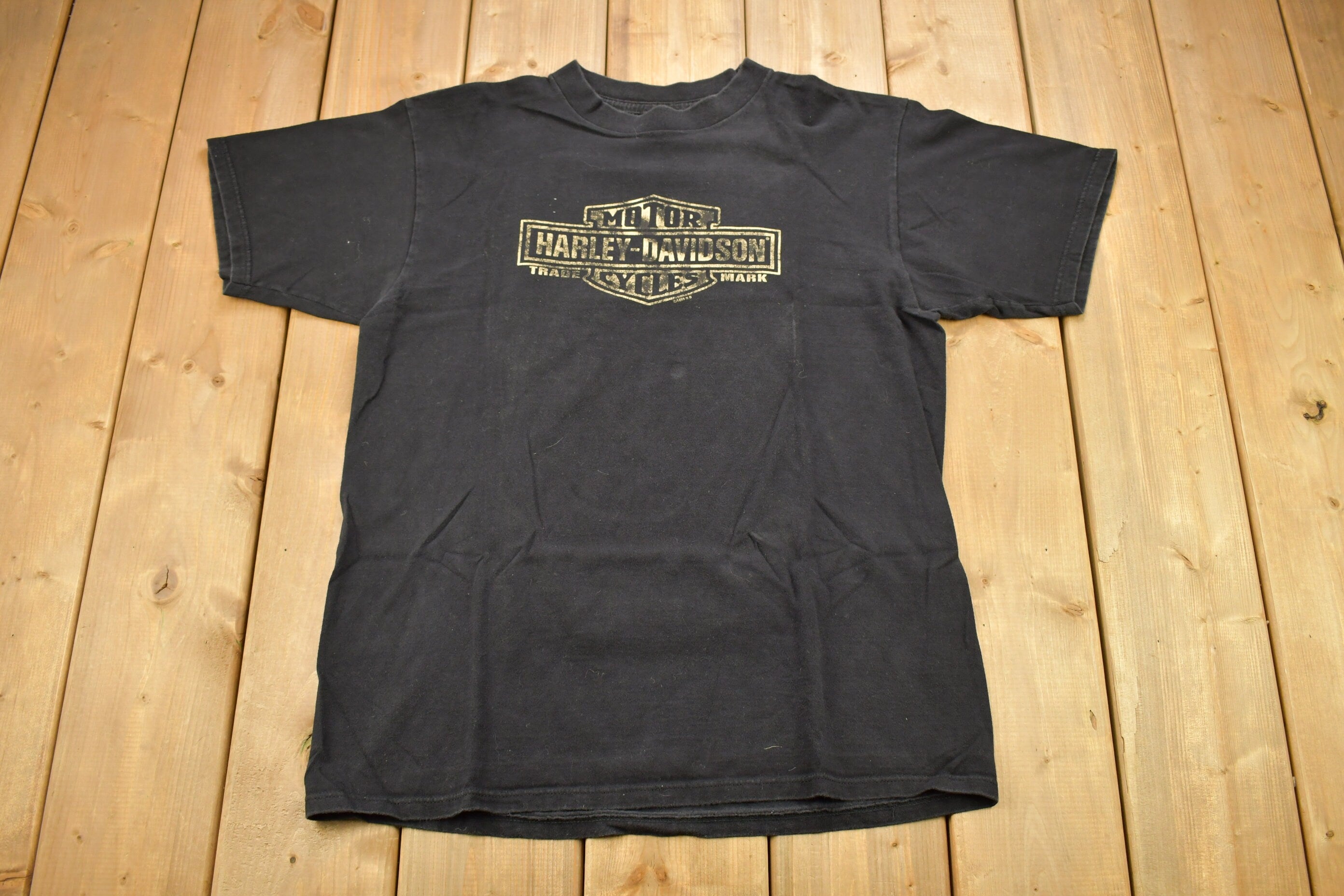 Vintage 1998 Harley Davidson Thunder Road Windsor Ontario T-Shirt