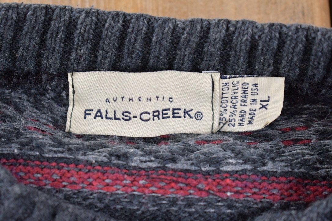 Vintage 1990s Falls Creek Knitted Sweater