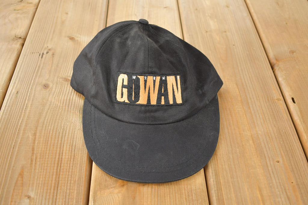 Vintage 1990s Lawerence Gowan The Good Catches Up Strap Back Hat / OSFA / 90s Hat / Vintage Snap Back / Souvenir Cap / Embroidered