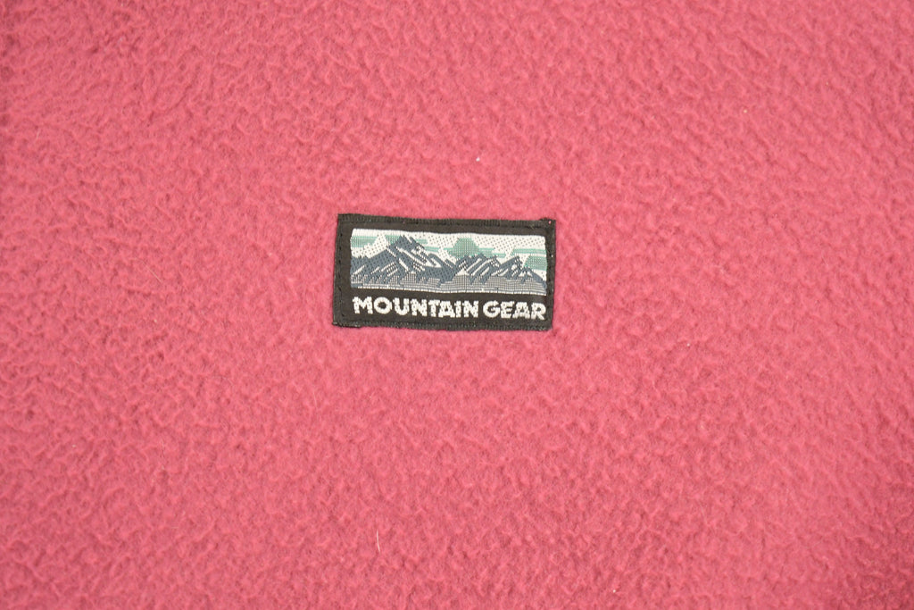 Vintage 1990s Mountain Gear Full Zip Fleece Sweatshirt