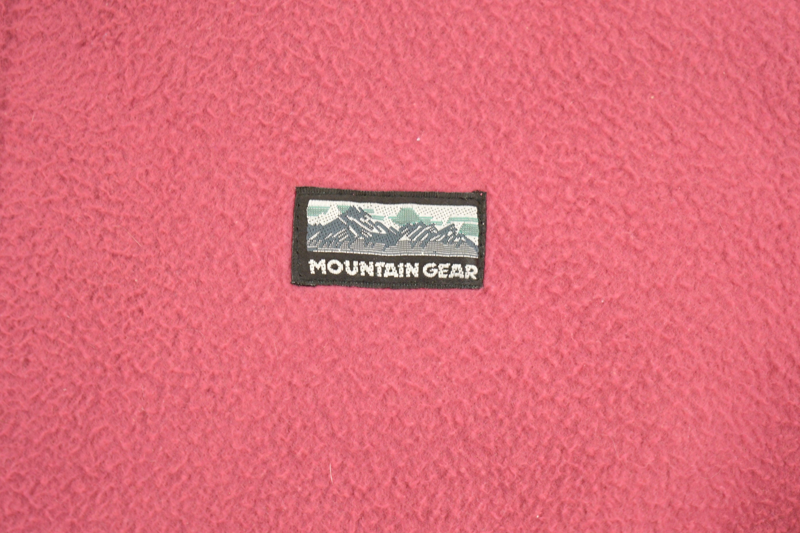 Vintage 1990s Mountain Gear Full Zip Fleece Sweatshirt