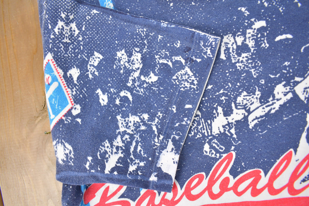 Vintage 1990s Gitano Baseball All over Over Print Graphic T Shirt Sportswear
