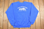 Vintage 1980s Three G Trucking Crewneck Sweatshirt