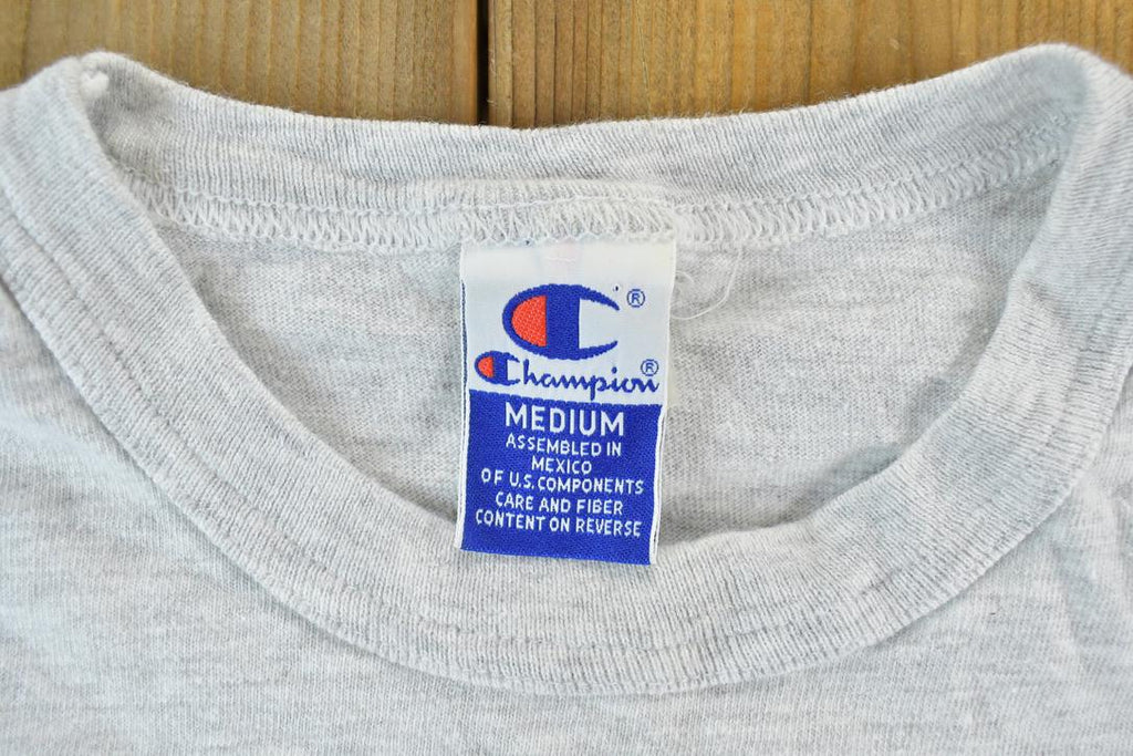 Vintage 1990s Champion Kansas Heavyweight University Collegiate T-Shirt
