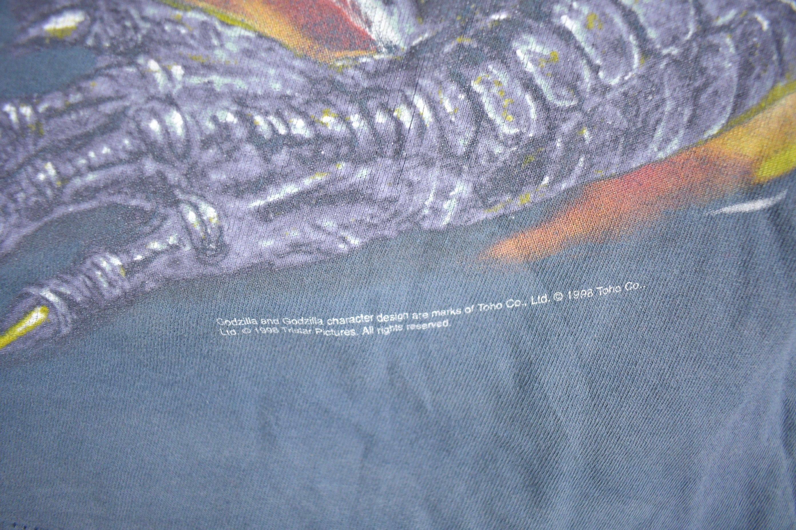 Vintage 1998 Godzilla Movie Promo T-shirt