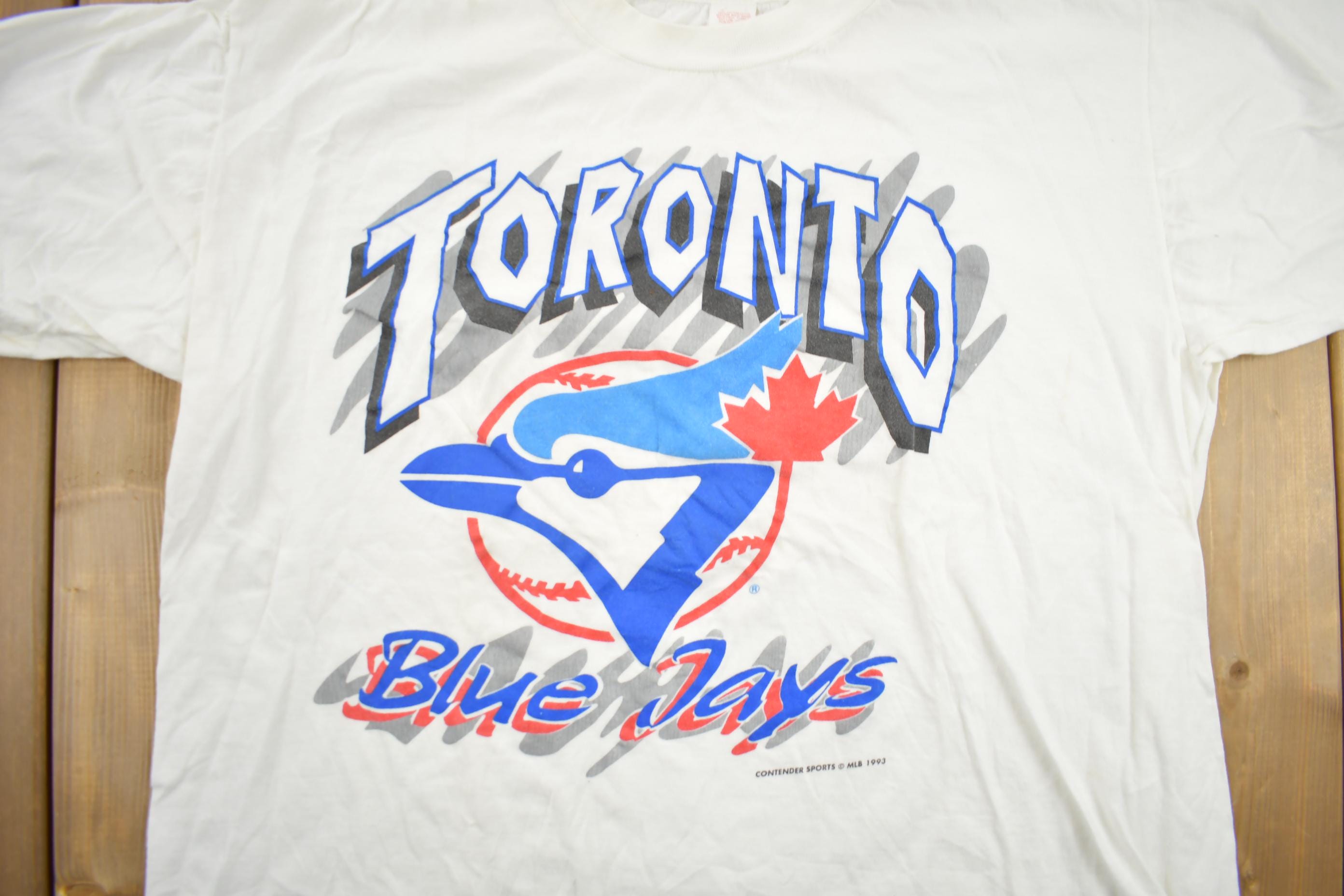Vintage 1993 Toronto Blue Jays MLB World Series Championship T-shirt