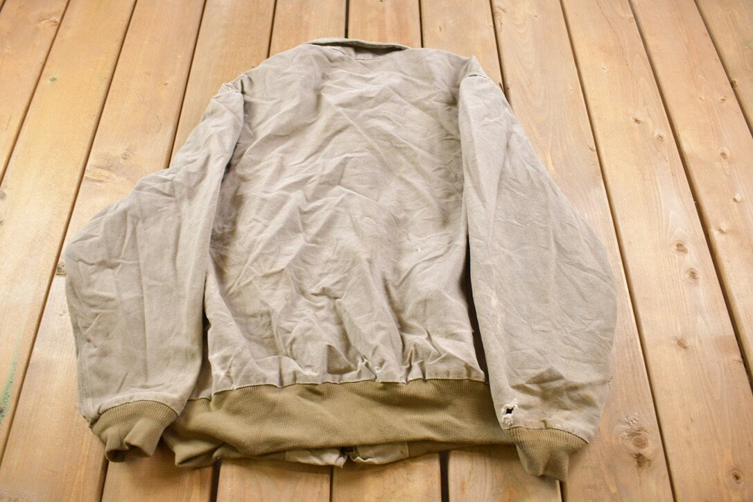 Vintage 1990s Distressed Carhartt Santa Fe Canvas Jacket