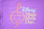 Vintage 1990s Disney Magic Music Days Souvenir Travel Men's L