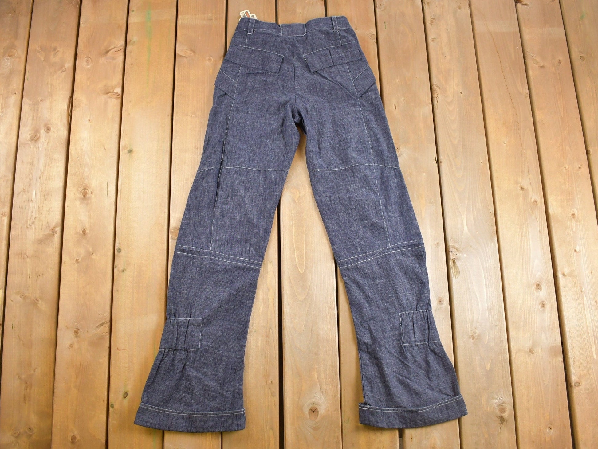 Vintage Deadstock 1997 Parasuco Flared Lowrise Y2K Style Jeans