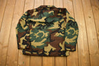 Vintage 1990s Denali USA Camouflage Fleece Sweater  Outdoorsman  90s Sweater  Made In USA  Streetwear  Hiking  Fleece Zip up