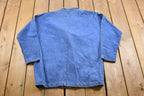 Vintage 1990s Sun Belt Country Guitar Denim Blazer