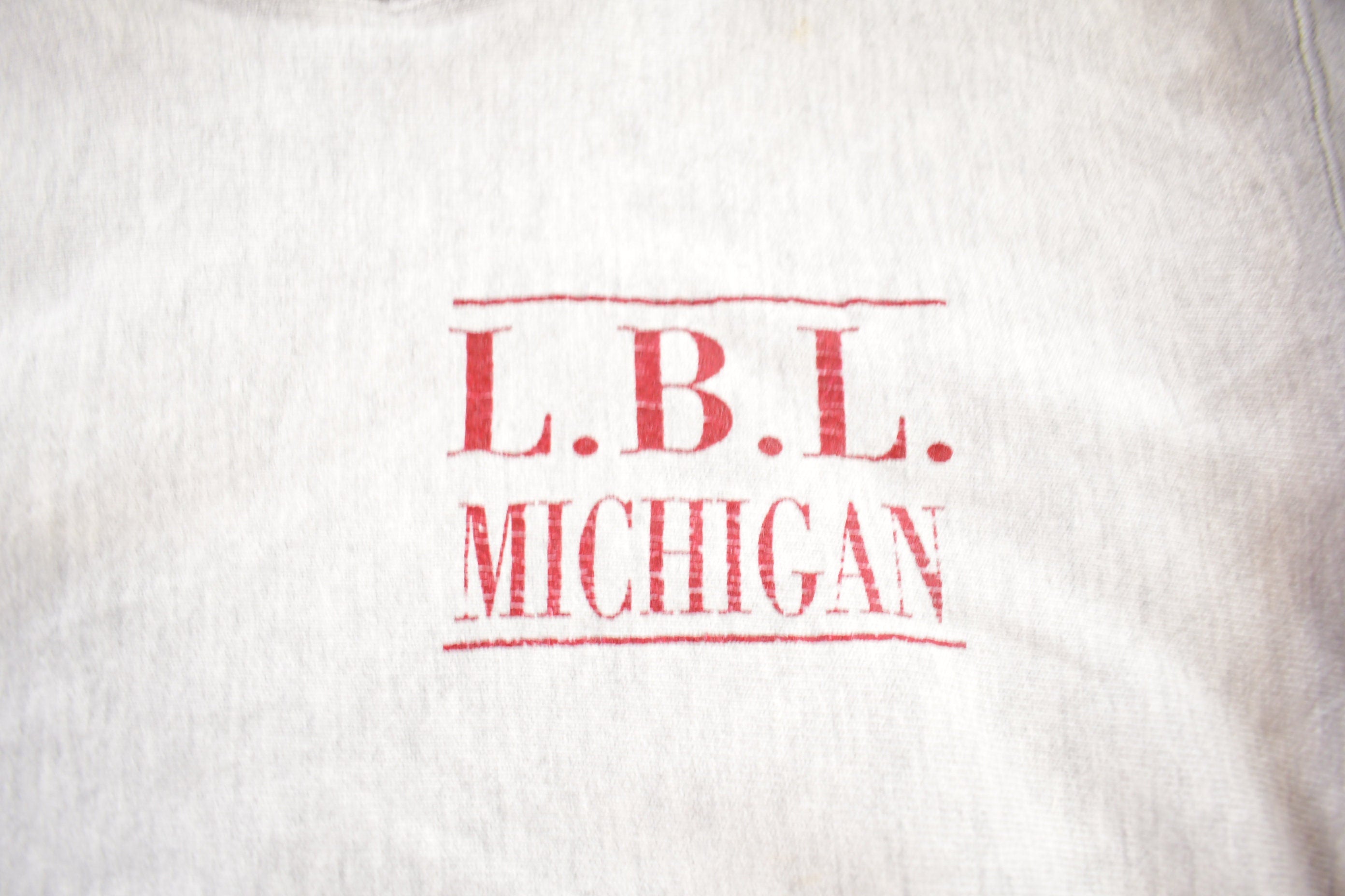 Vintage 1990s LBL Michigan Crewneck Sweatshirt