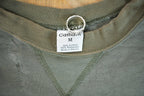 Vintage Y2K Distressed Sun-faded Carhartt Crewneck - Large