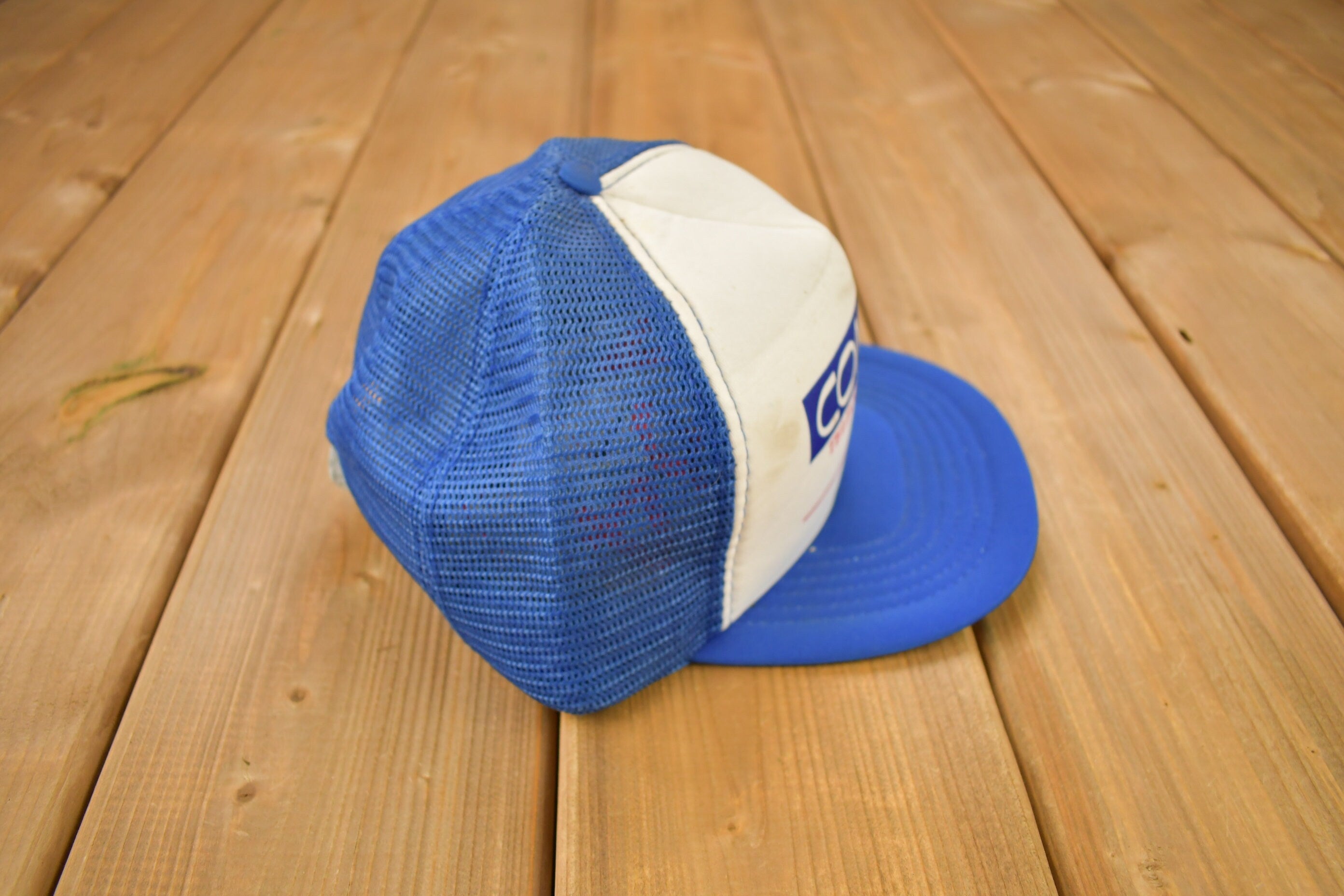 Vintage 1980s Comchek Telecommunications Trucker Hat