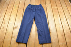 Vintage 1980s Pendleton 100% Virgin Wool Petite Pants Size 37 x 27