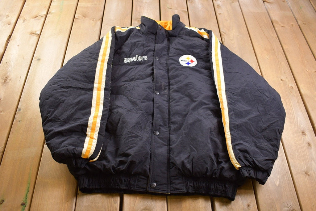 Vintage 1990s Pittsburgh Steelers Starter NFL Windbreaker
